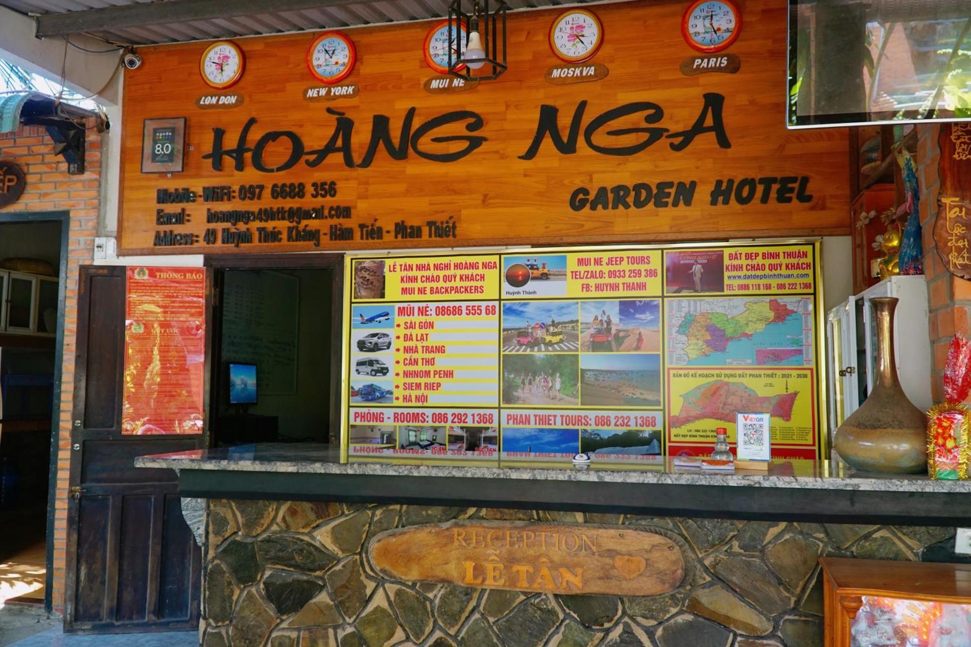 Hoang Nga Pensión Mui Ne Exterior foto
